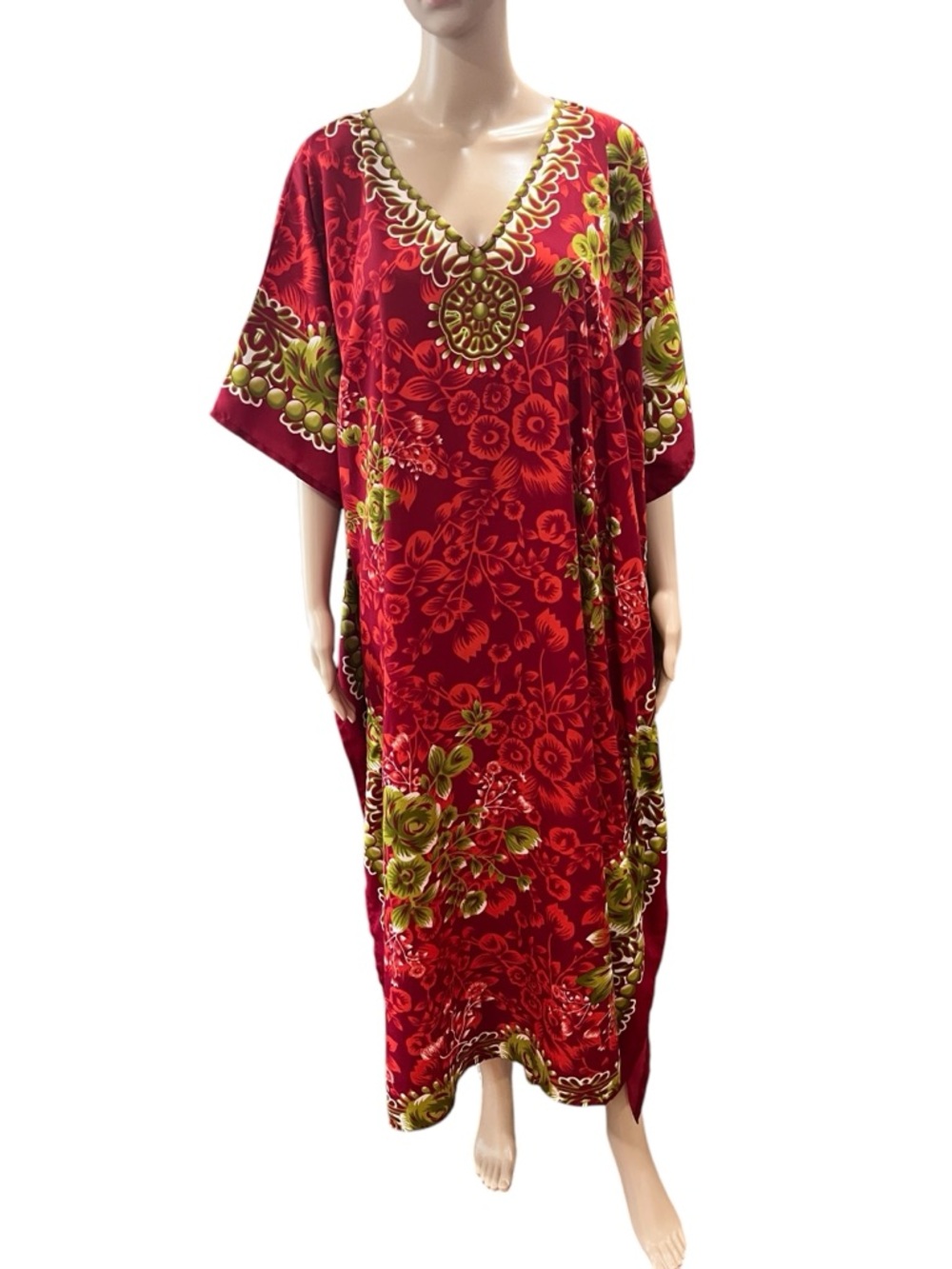 Loungewear Miss Lavish London US 20/24 Kaftan hippie dress